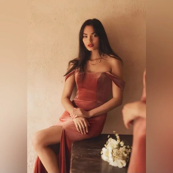 Anthropology Jenny Yoo Issa Dress only Worn Once